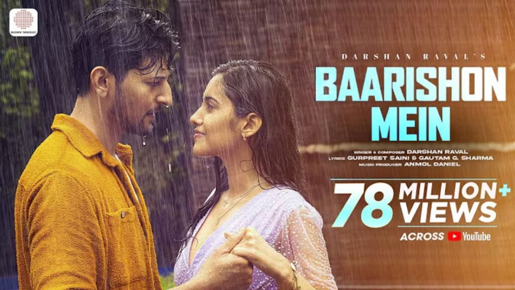 Baarishon Mein Lyrics: दर्शन रावल